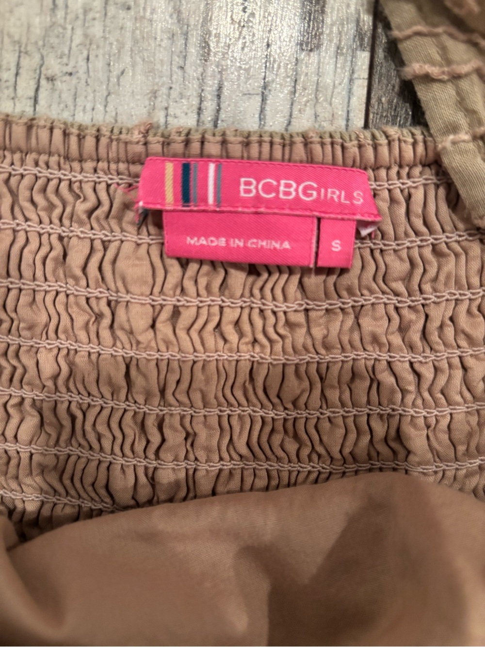 BCBG Embroidered Cargo Pocket Sundress - Picture 3 of 4